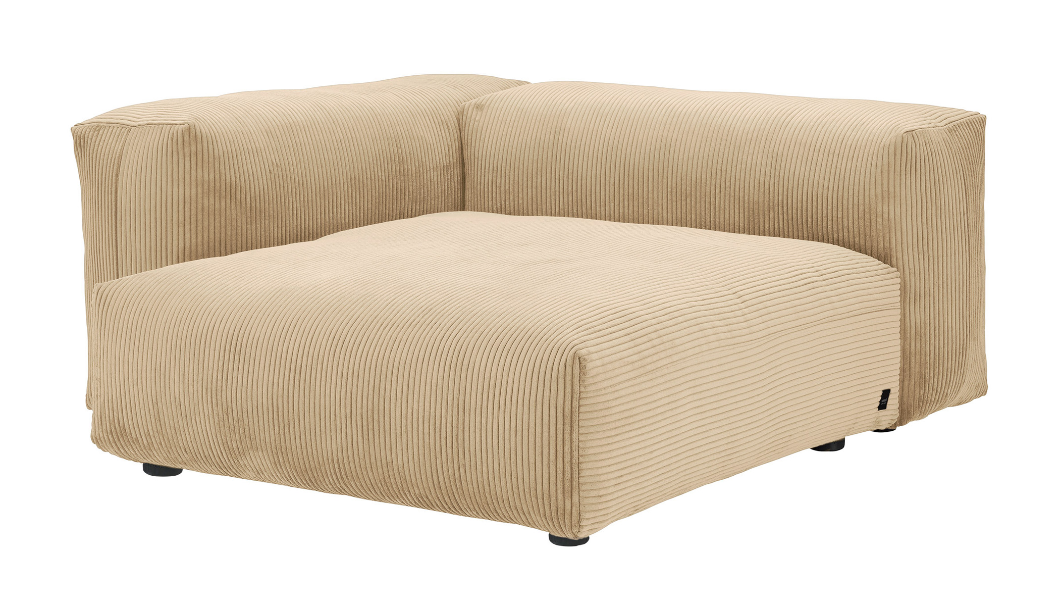  Sofa 1 Large 2 Side Cord Velours sand